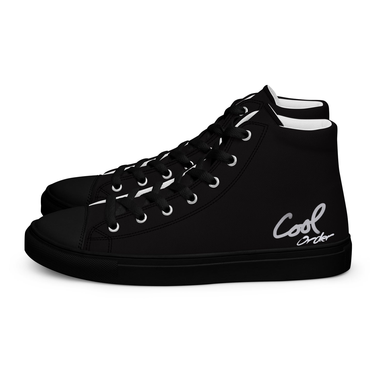 Men’s high top canvas shoes