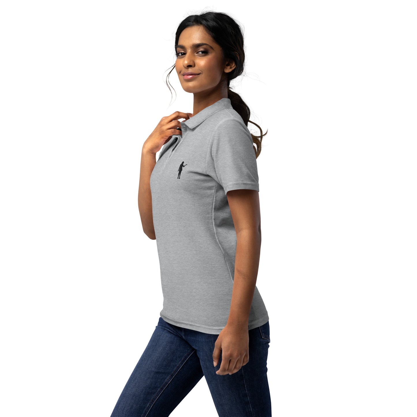 Women’s pique polo shirt